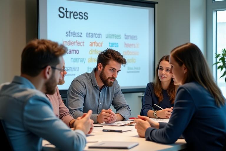 Workplace stress management workshop